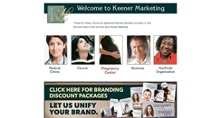 Desktop Screenshot of keenermarketing.net